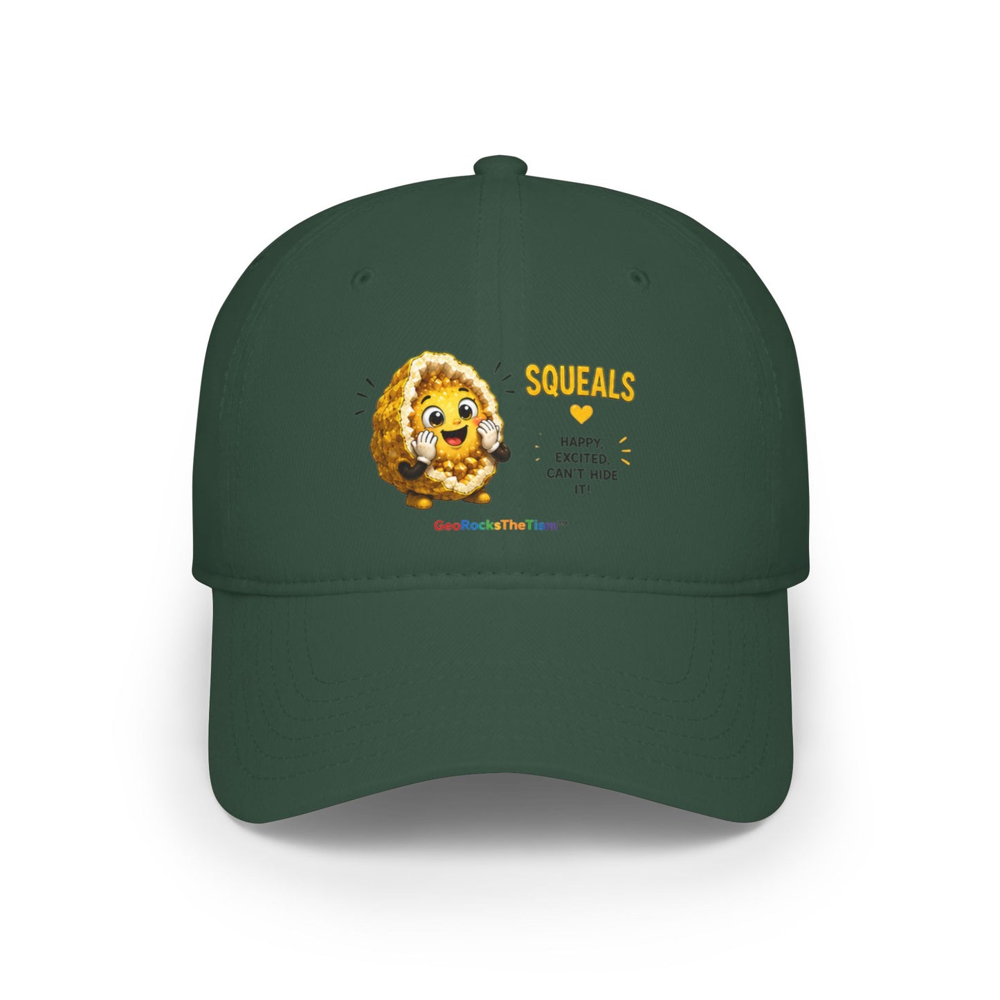 "Squeals" Stimming Geode -Autism Self Sensory Regulation Cap