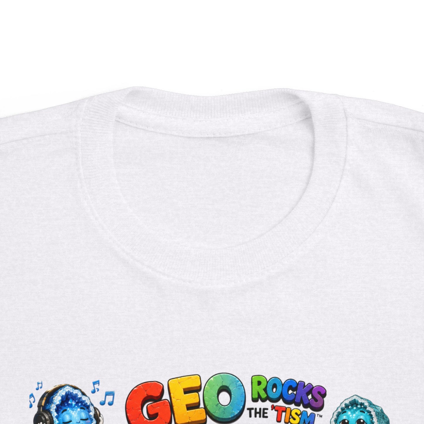 Educational Stimming Geode -Autism Self Sensory Regulation Toddler Tee