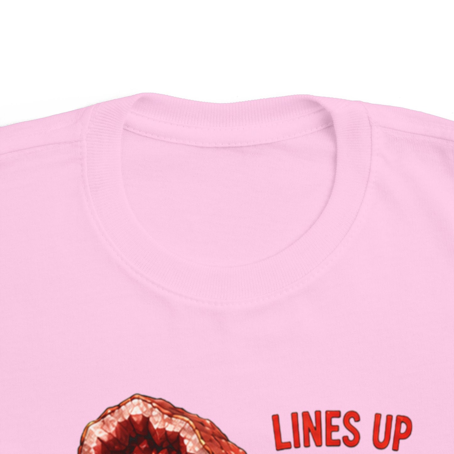 "Lines Up Toys" Stimming Geode Autism Self Sensory Regulation Toddler Tee