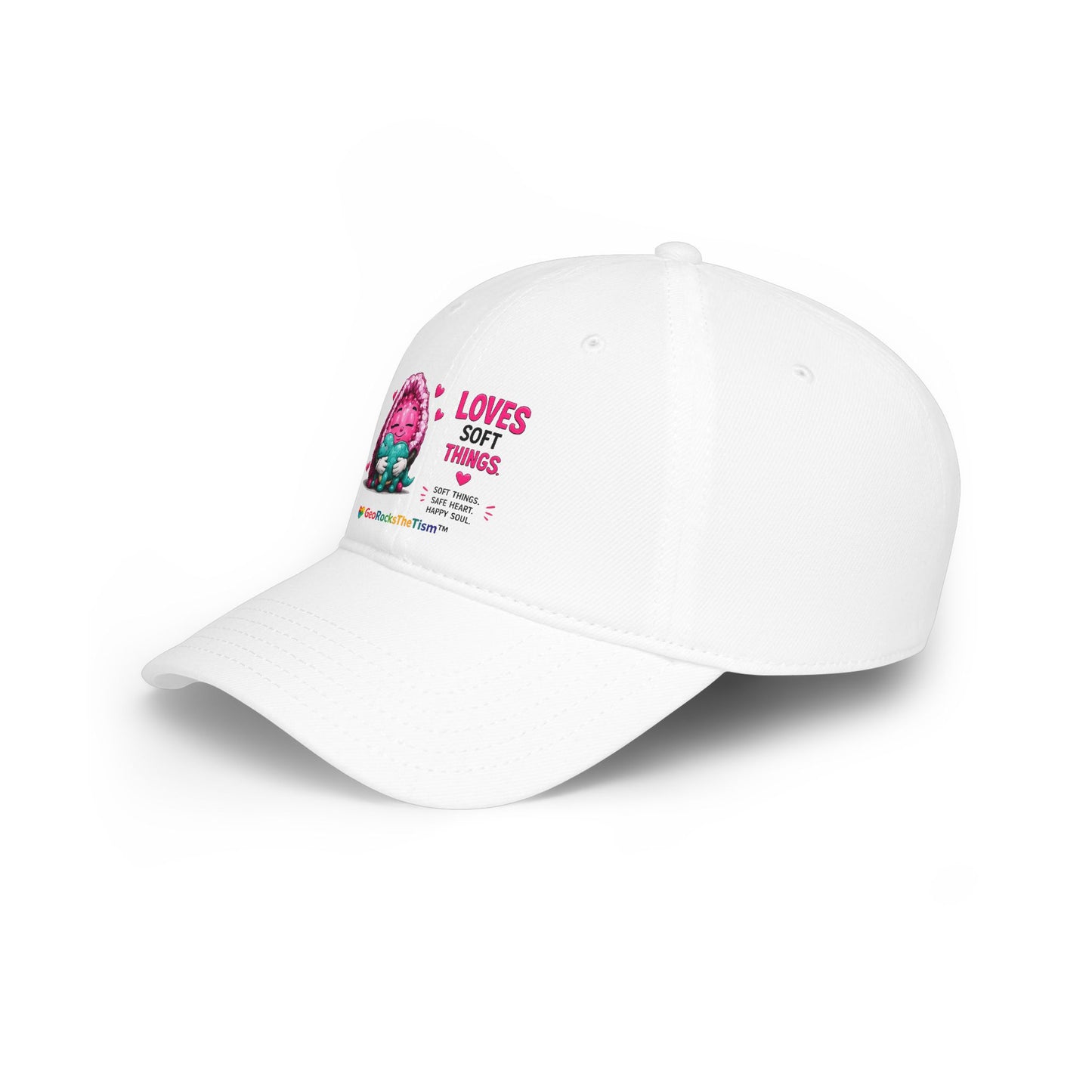 "Loves Soft Things" Stimming Geode -Autism Self Sensory Regulation Cap