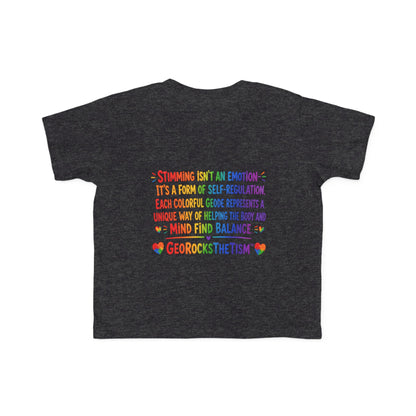 "Squeals" Stimming Geode Autism Self Sensory Regulation Toddler Tee
