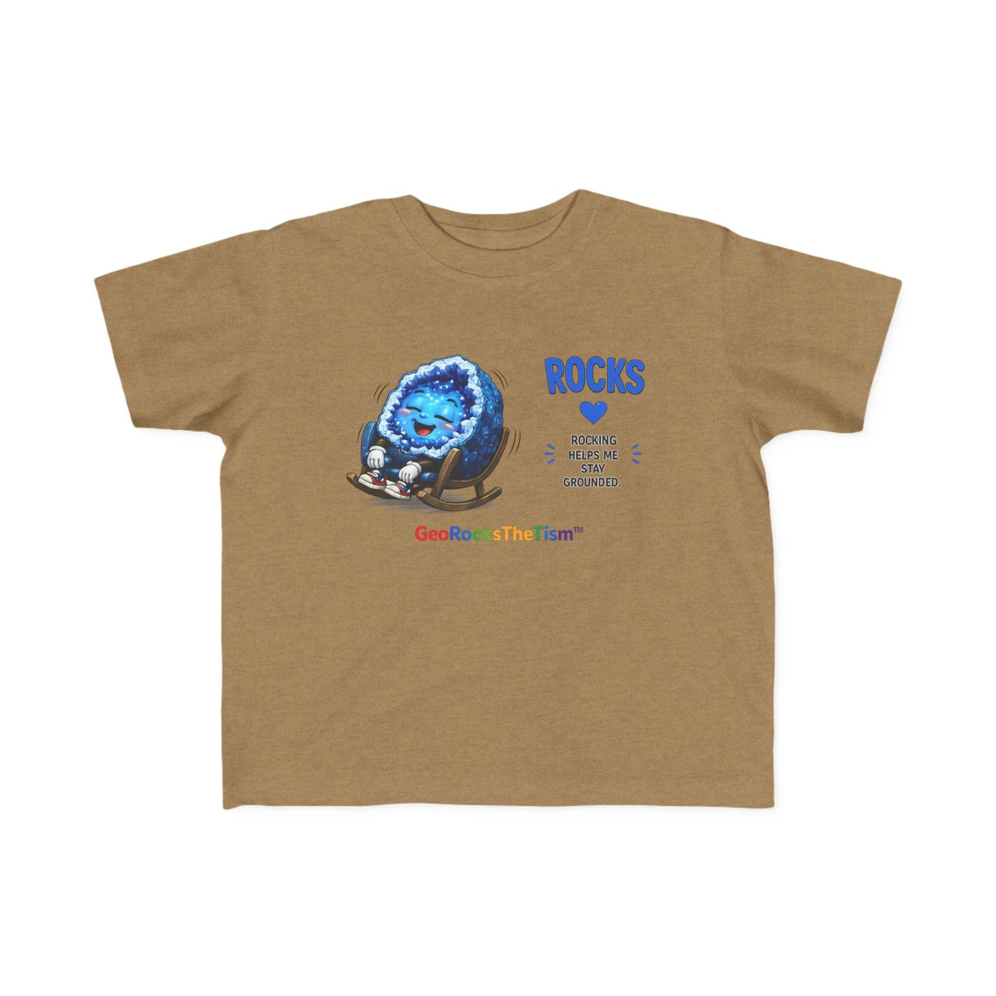 “Rocking” Stimming Geode Autism Self Sensory Regulation Toddler Tee