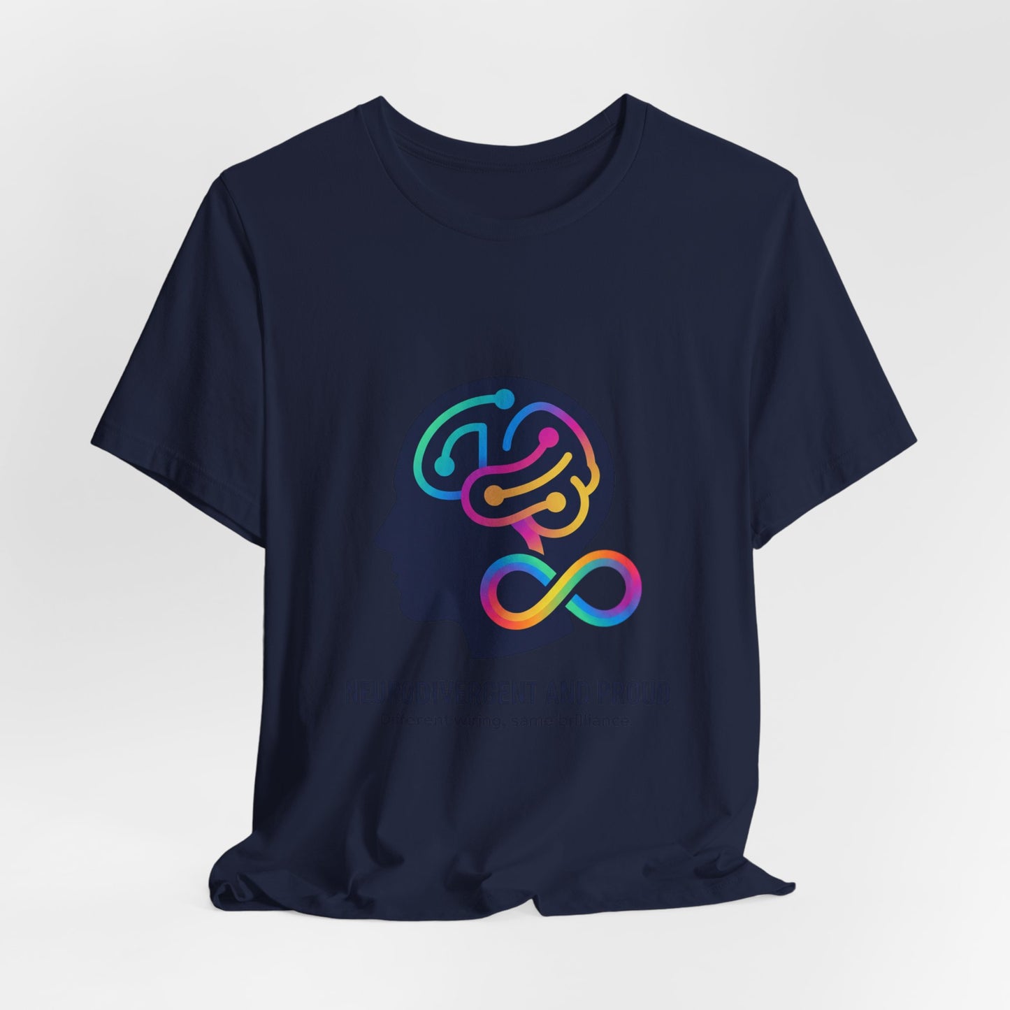 Neurodivergent and Proud Tee | Autistic Pride, Sensory-Friendly Identity-First - Geo Rocks The 'Tism