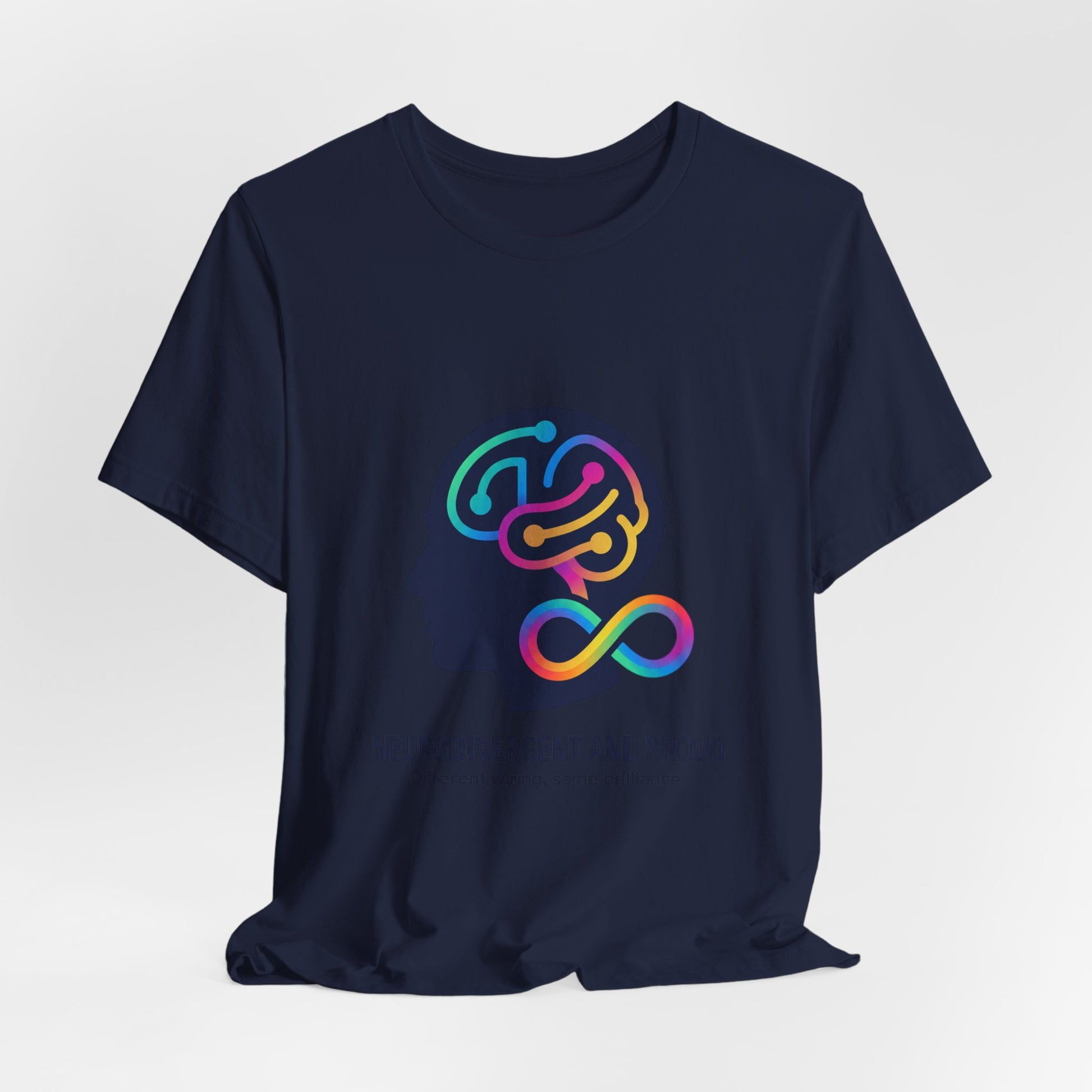 Neurodivergent and Proud Tee | Autistic Pride, Sensory-Friendly Identity-First - Geo Rocks The 'Tism