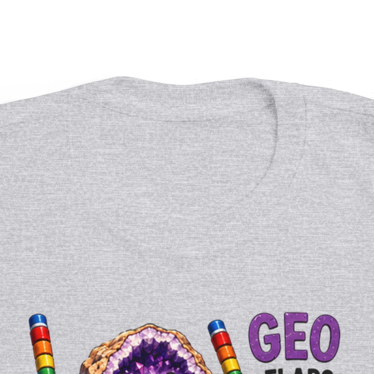 "Geo Flaps with Sticks" Stimming Geode Autism Self Sensory Regulation Toddler Tee