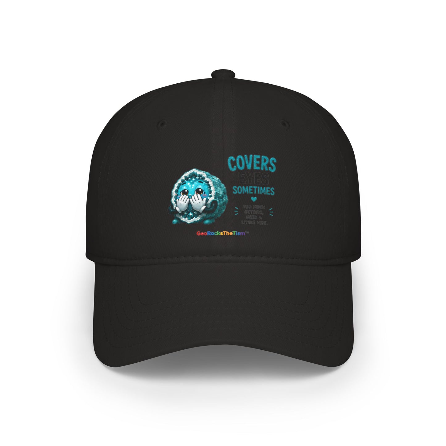 "Covers Eyes" Stimming Geode -Autism Self Sensory Regulation Cap