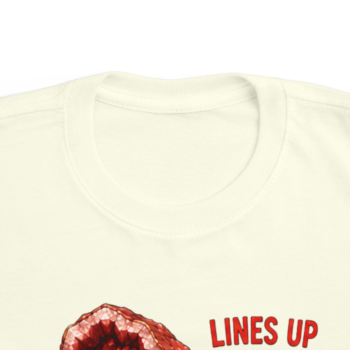 "Lines Up Toys" Stimming Geode Autism Self Sensory Regulation Toddler Tee - Geo Rocks The 'Tism
