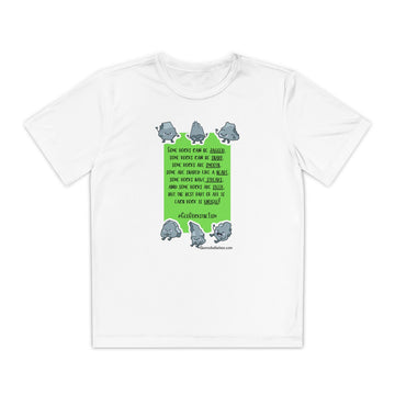 "Each Rock Is Unique" Youth Tee - Geo Rocks The 'Tism