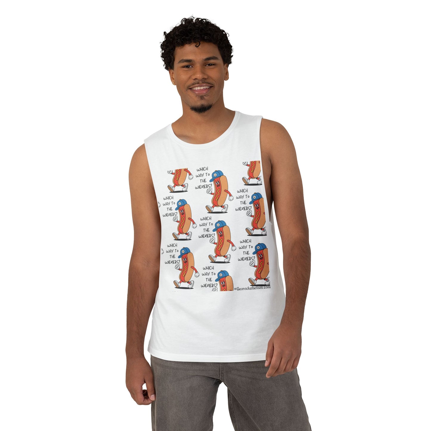Unisex Hot Dog Era Muscle Tank