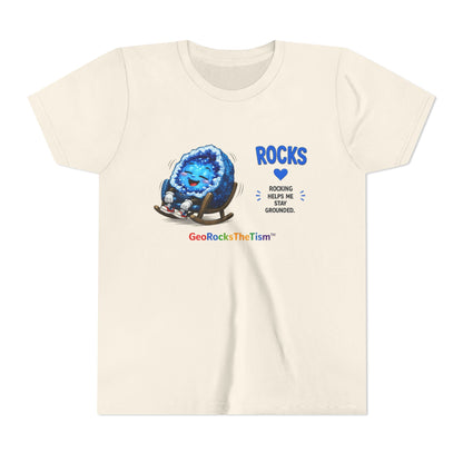 "Rocking" Stimming Geode -Autism Self Sensory Regulation Youth Tee