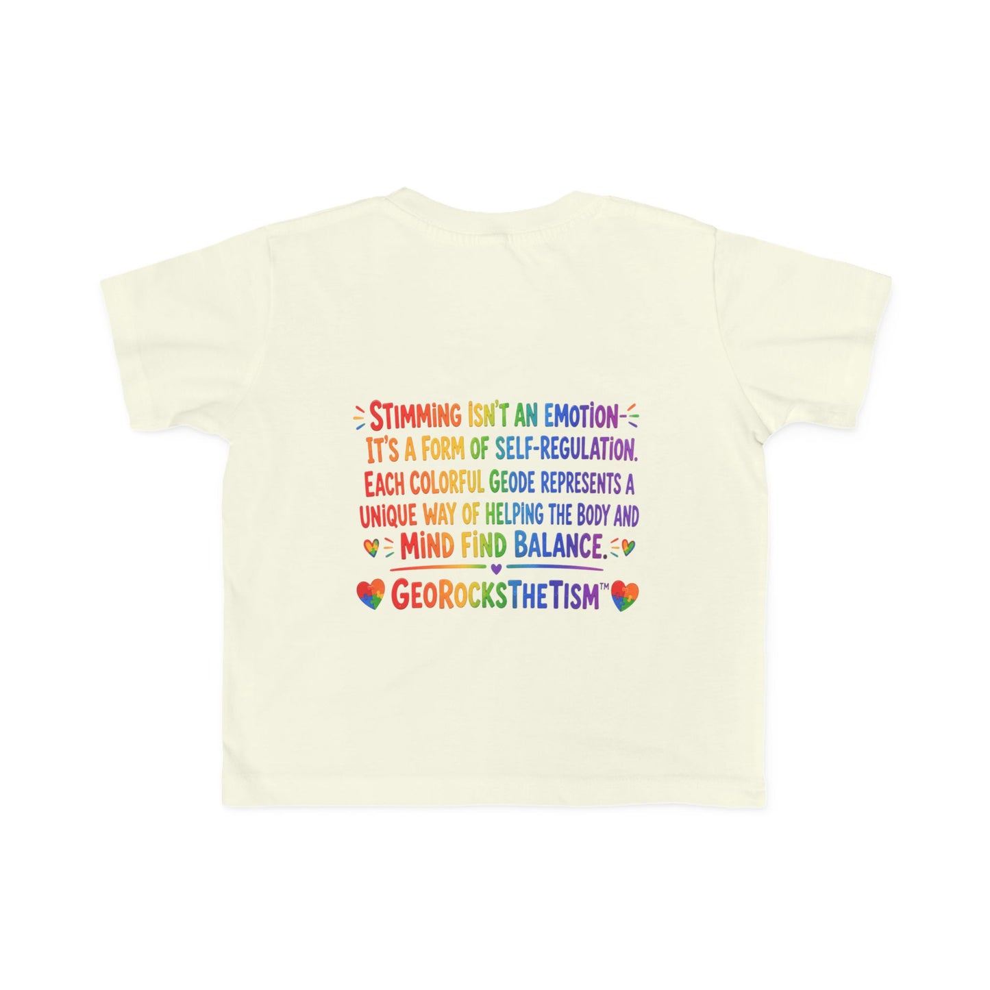 “Chews” Stimming Geode Autism Self Sensory Regulation Toddler Tee