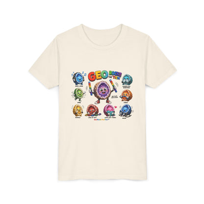 Stimming Colorful Geodes Education- Youth Tee