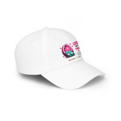 "Loves Soft Things" Stimming Geode -Autism Self Sensory Regulation Cap
