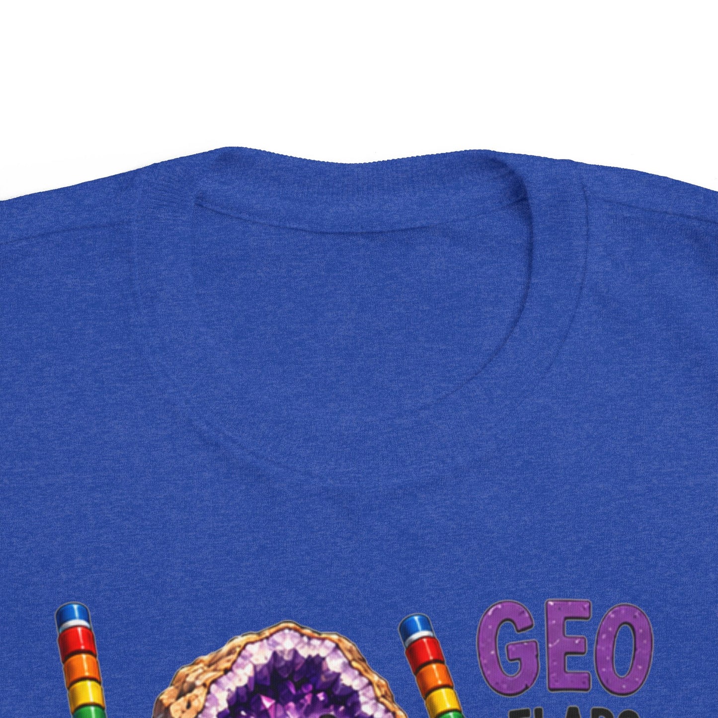 "Geo Flaps with Sticks" Stimming Geode Autism Self Sensory Regulation Toddler Tee
