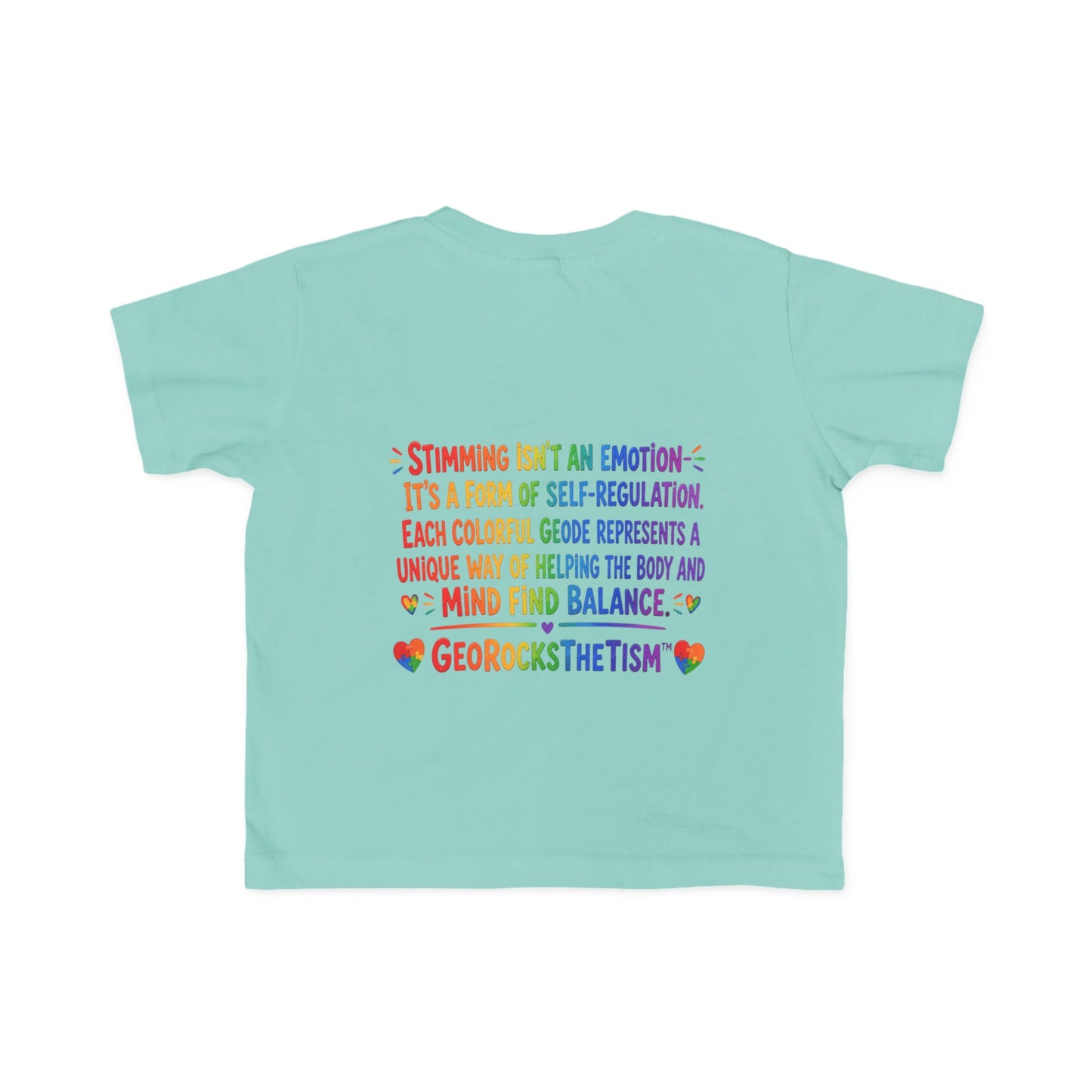 “Chews” Stimming Geode Autism Self Sensory Regulation Toddler Tee