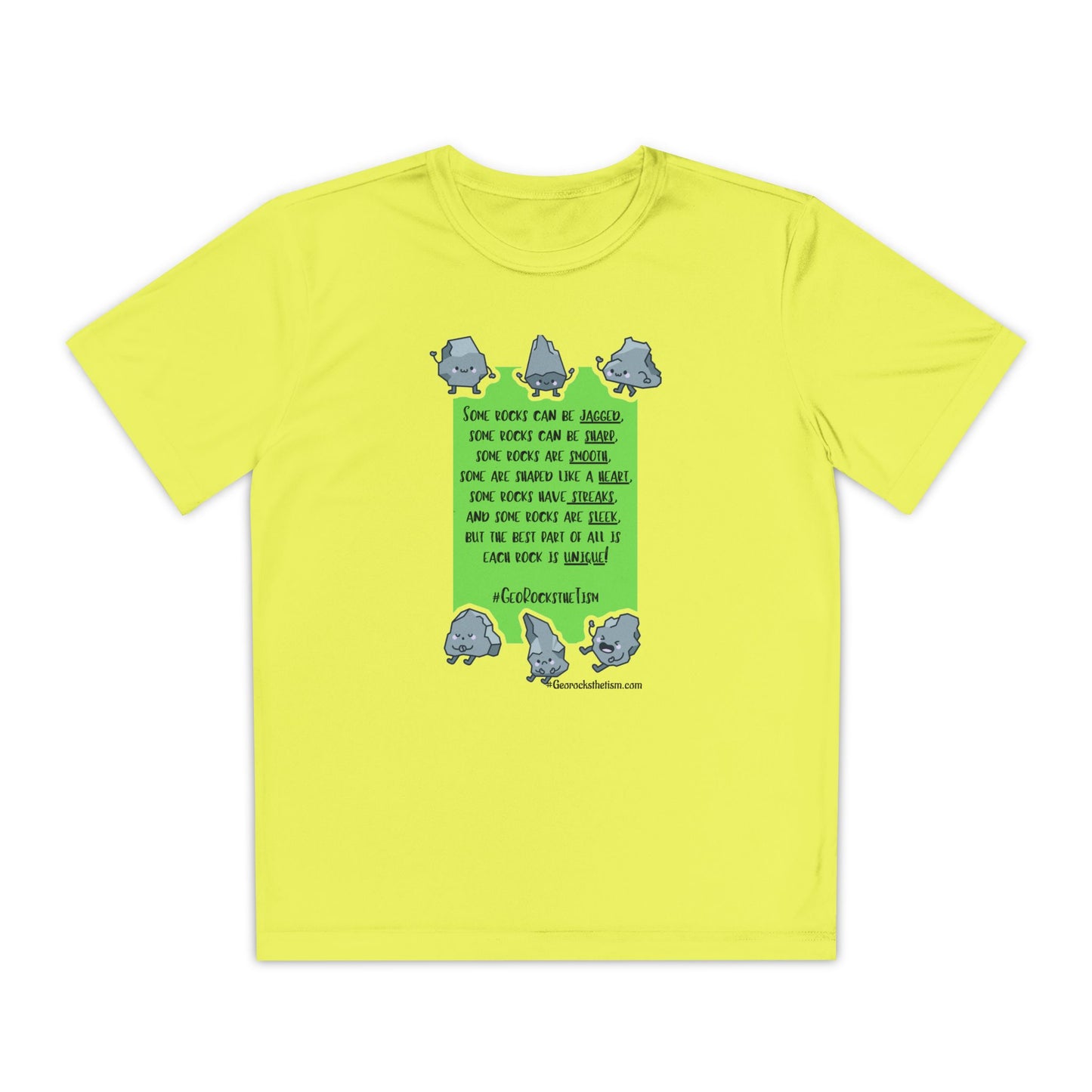 Each Rock is Unique Kids' Tee