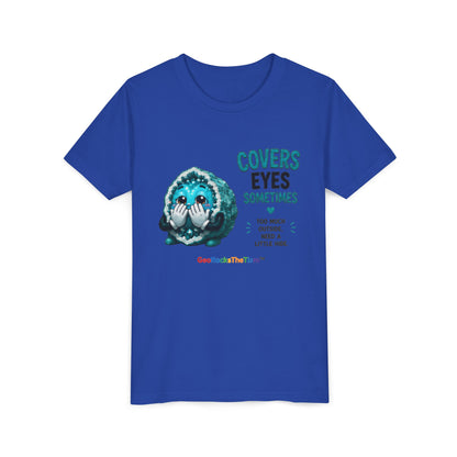 "Covers Eyes" Stimming Geode -Autism Self Sensory Regulation Youth Tee