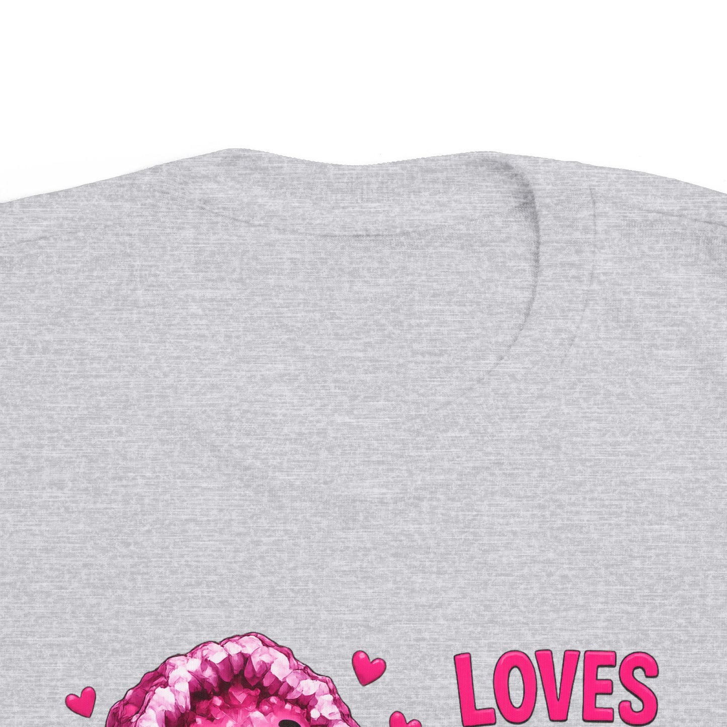 “Loves Soft Things” Stimming Geode Autism Self Sensory Regulation Toddler Tee