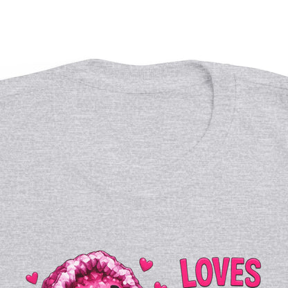 “Loves Soft Things” Stimming Geode Autism Self Sensory Regulation Toddler Tee