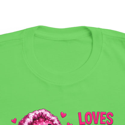 “Loves Soft Things” Stimming Geode Autism Self Sensory Regulation Toddler Tee