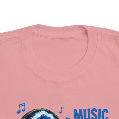 "Music Lover" Stimming Geode Autism Self Sensory Regulation Toddler Tee