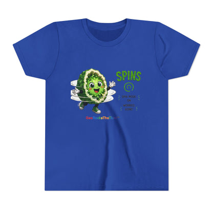 "Spins" Stimming Geode -Autism Self Sensory Regulation Youth Tee