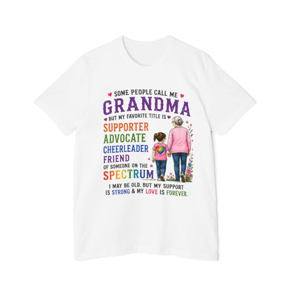Grandma Autism Support T-Shirt – 'Some People Call Me Grandma' Advocate Tee - Geo Rocks The 'Tism
