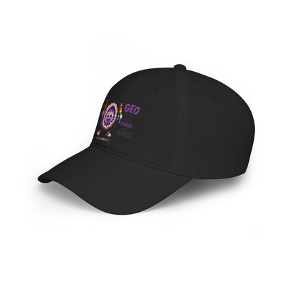 "Geo Flaps with Sticks" Stimming Geode -Autism Self Sensory Regulation Cap