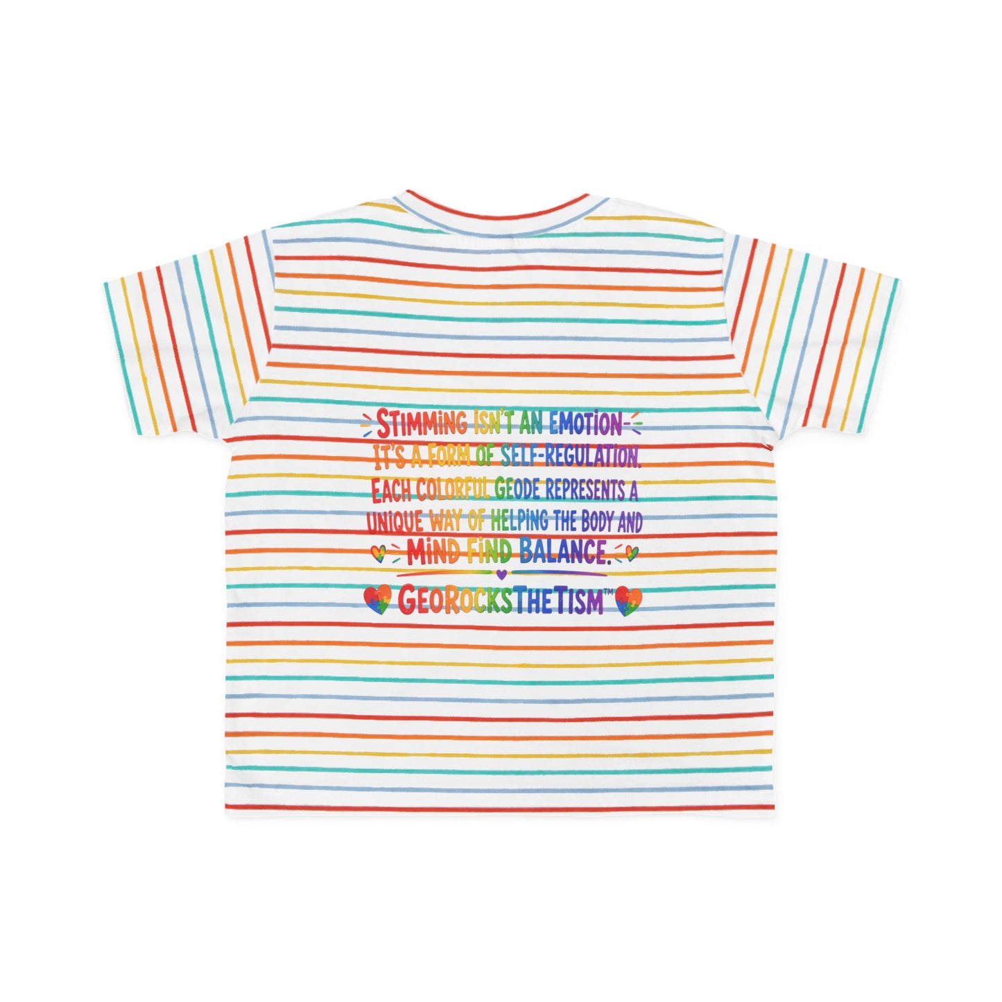 “Rocking” Stimming Geode Autism Self Sensory Regulation Toddler Tee