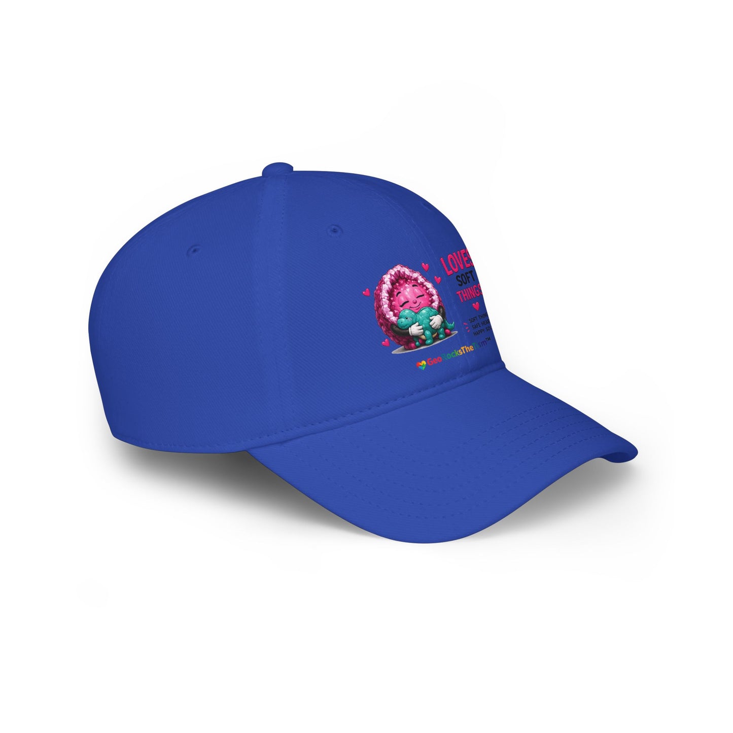 "Loves Soft Things" Stimming Geode -Autism Self Sensory Regulation Cap
