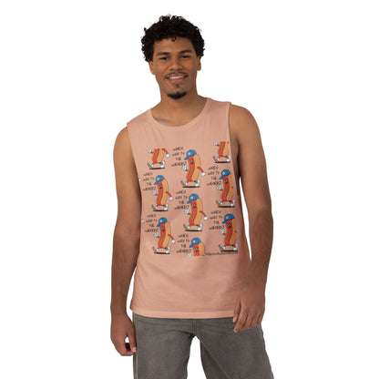 Unisex Hot Dog Era Muscle Tank