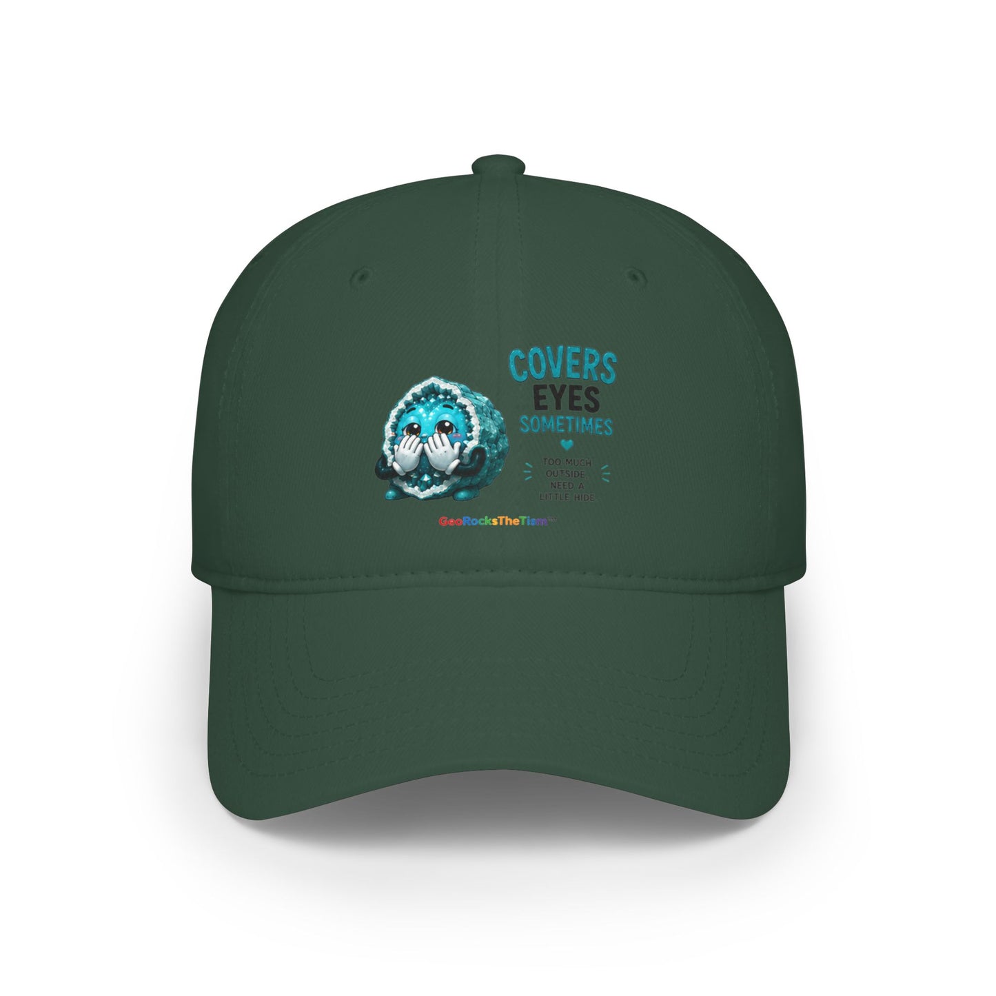 "Covers Eyes" Stimming Geode -Autism Self Sensory Regulation Cap