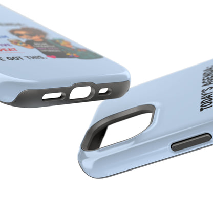 Nurse Mom Magnetic Impact-Resistant Phone Case — "Today's Agenda" Cute ER/Healthcare Gift - Geo Rocks The 'Tism