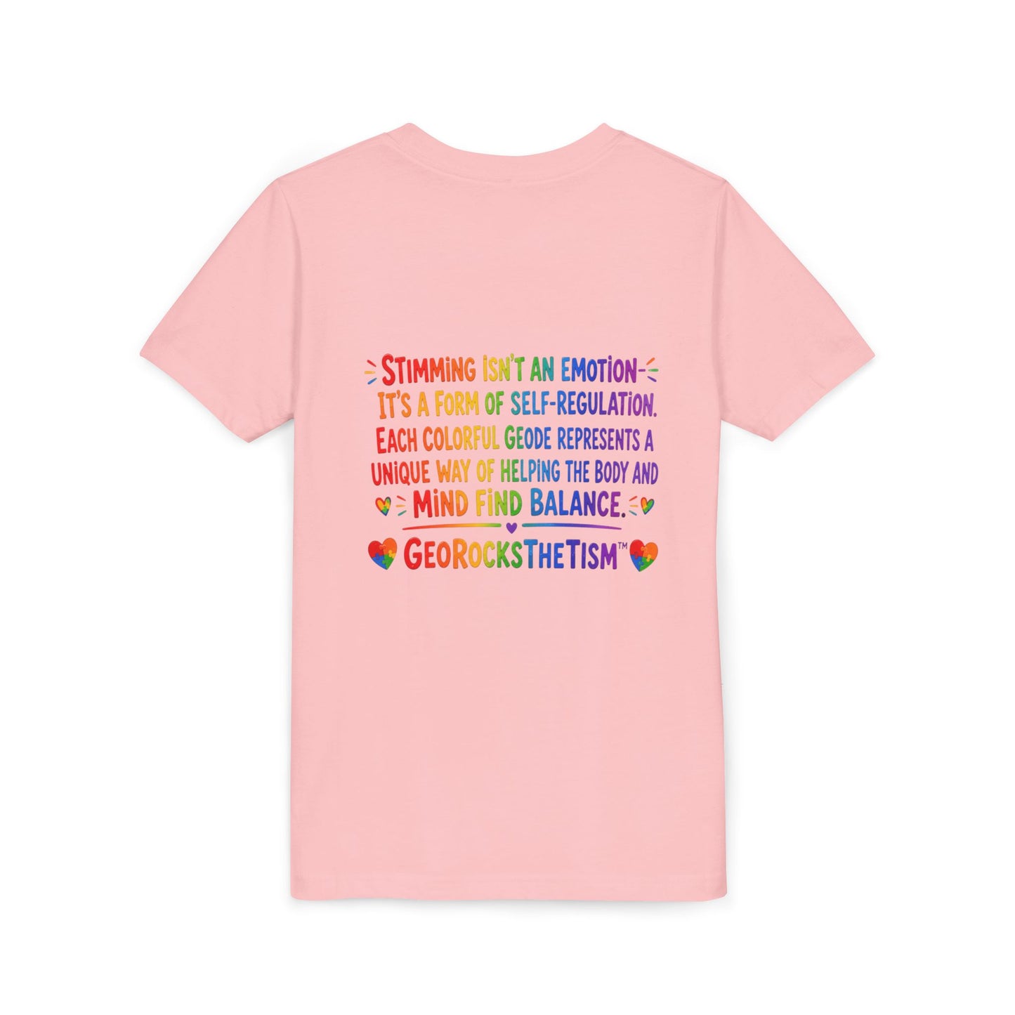 "Rocking" Stimming Geode -Autism Self Sensory Regulation Youth Tee