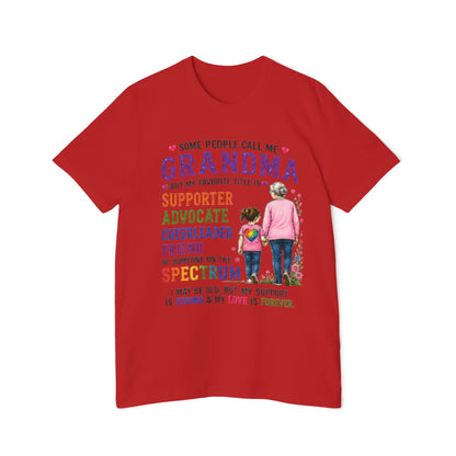 Grandma Autism Support T-Shirt – 'Some People Call Me Grandma' Advocate Tee - Geo Rocks The 'Tism