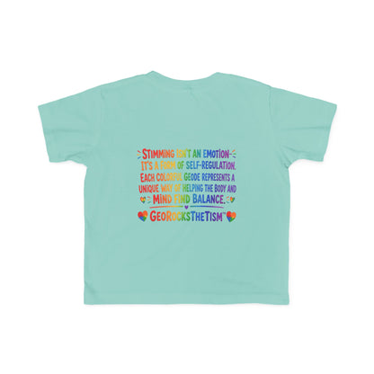 Educational Stimming Geode -Autism Self Sensory Regulation Toddler Tee