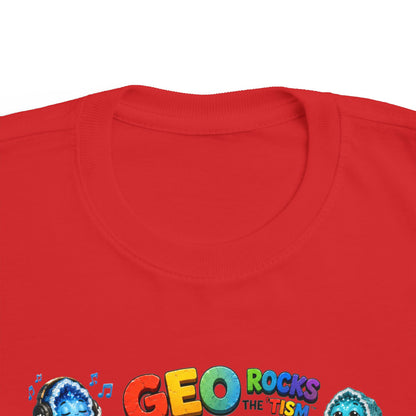 Educational Stimming Geode -Autism Self Sensory Regulation Toddler Tee