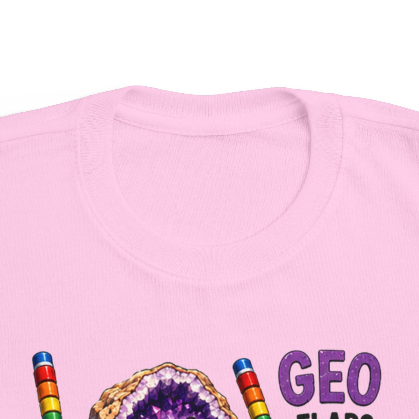"Geo Flaps with Sticks" Stimming Geode Autism Self Sensory Regulation Toddler Tee