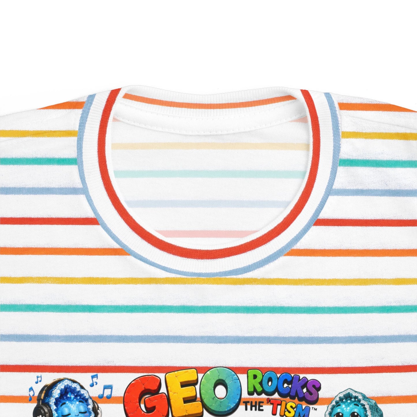 Educational Stimming Geode -Autism Self Sensory Regulation Toddler Tee