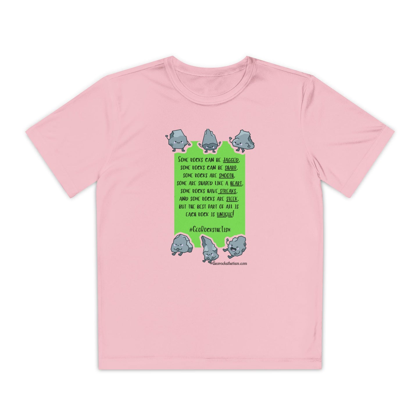 Each Rock is Unique Kids' Tee