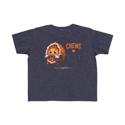 “Chews” Stimming Geode Autism Self Sensory Regulation Toddler Tee