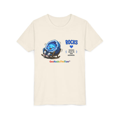 "Rocking" Stimming Geode -Autism Self Sensory Regulation Youth Tee