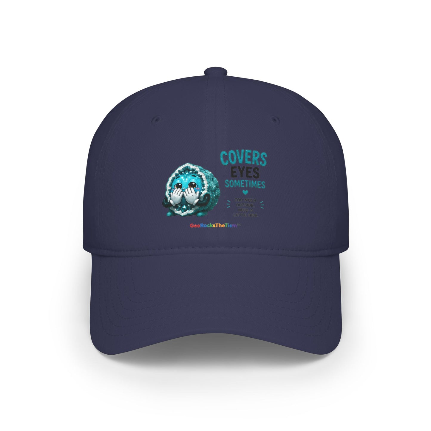 "Covers Eyes" Stimming Geode -Autism Self Sensory Regulation Cap