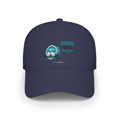 "Covers Eyes" Stimming Geode -Autism Self Sensory Regulation Cap