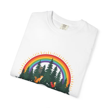 Geo Rocks The 'Tism Unisex Garment-Dyed T-shirt