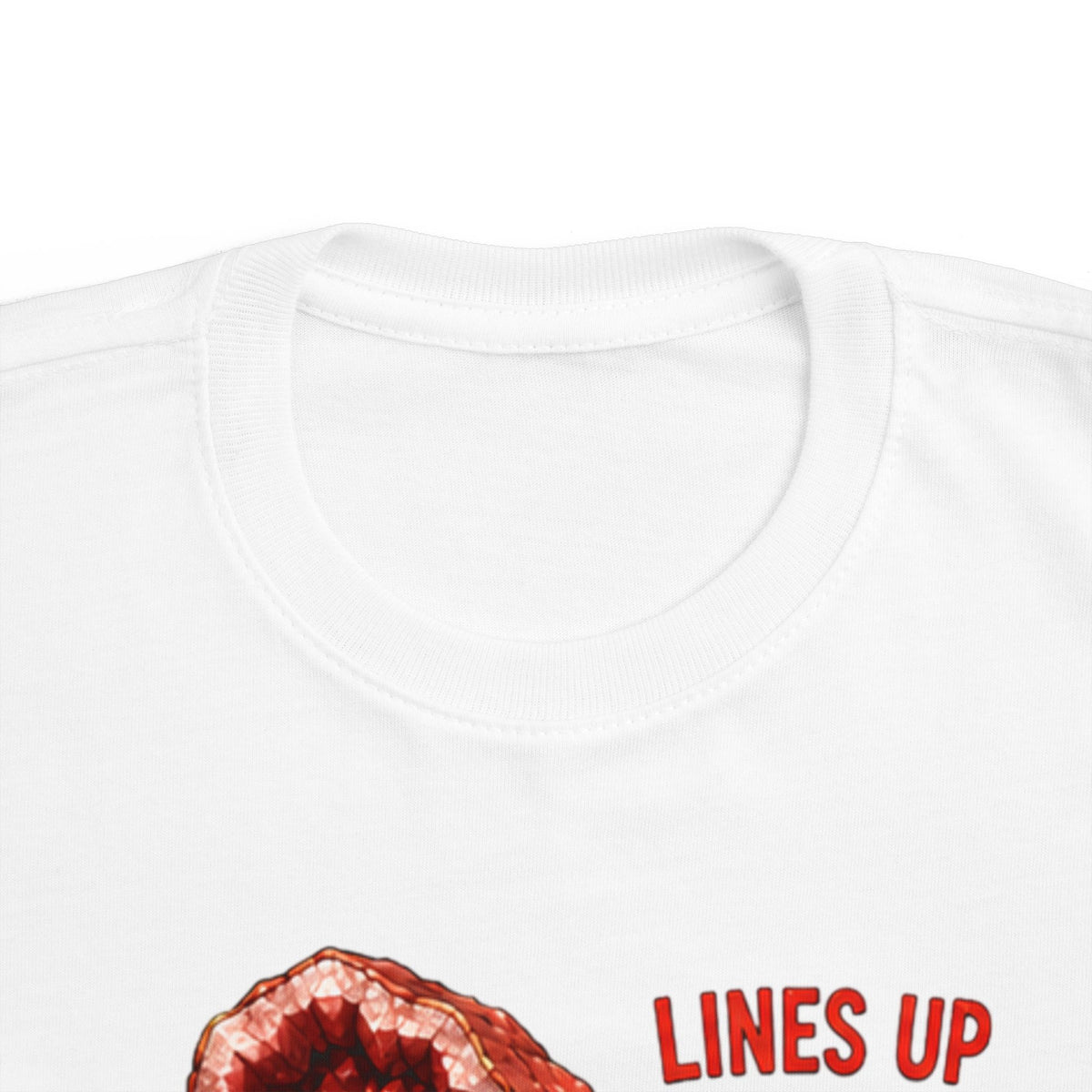 "Lines Up Toys" Stimming Geode Autism Self Sensory Regulation Toddler Tee - Geo Rocks The 'Tism