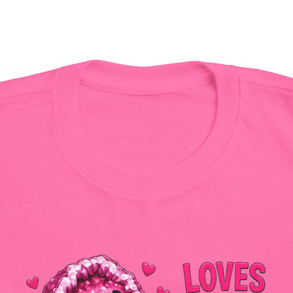 “Loves Soft Things” Stimming Geode Autism Self Sensory Regulation Toddler Tee
