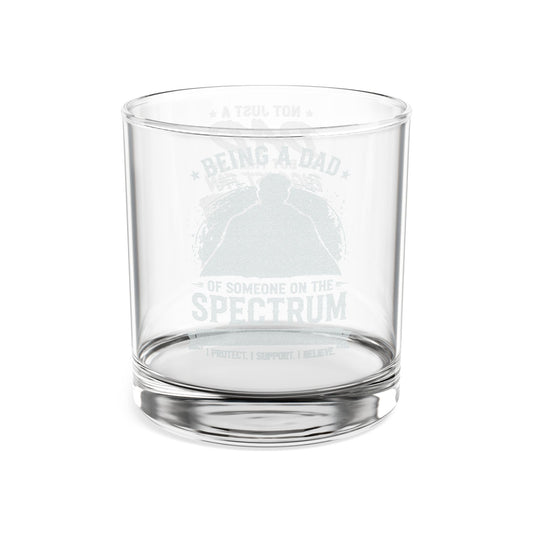 Engraved Whiskey Glass 10.5oz — 'Being a Dad' Sentimental Father's Day Gift