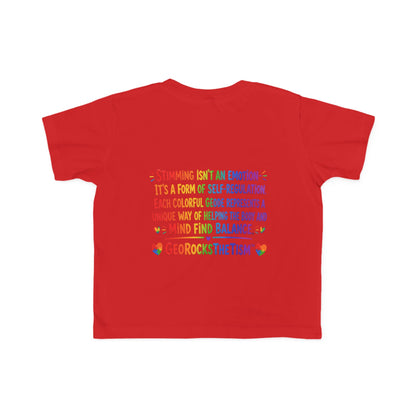 “Rocking” Stimming Geode Autism Self Sensory Regulation Toddler Tee