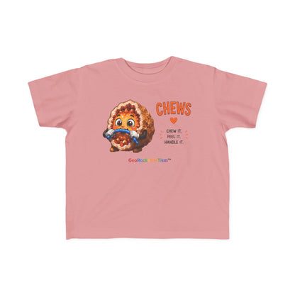 “Chews” Stimming Geode Autism Self Sensory Regulation Toddler Tee